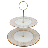Princess Gold 2-Tier Cookie / Chocolate Stand